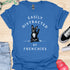 Easily distracted by frenchies - V17 - The Wave T-Shirt